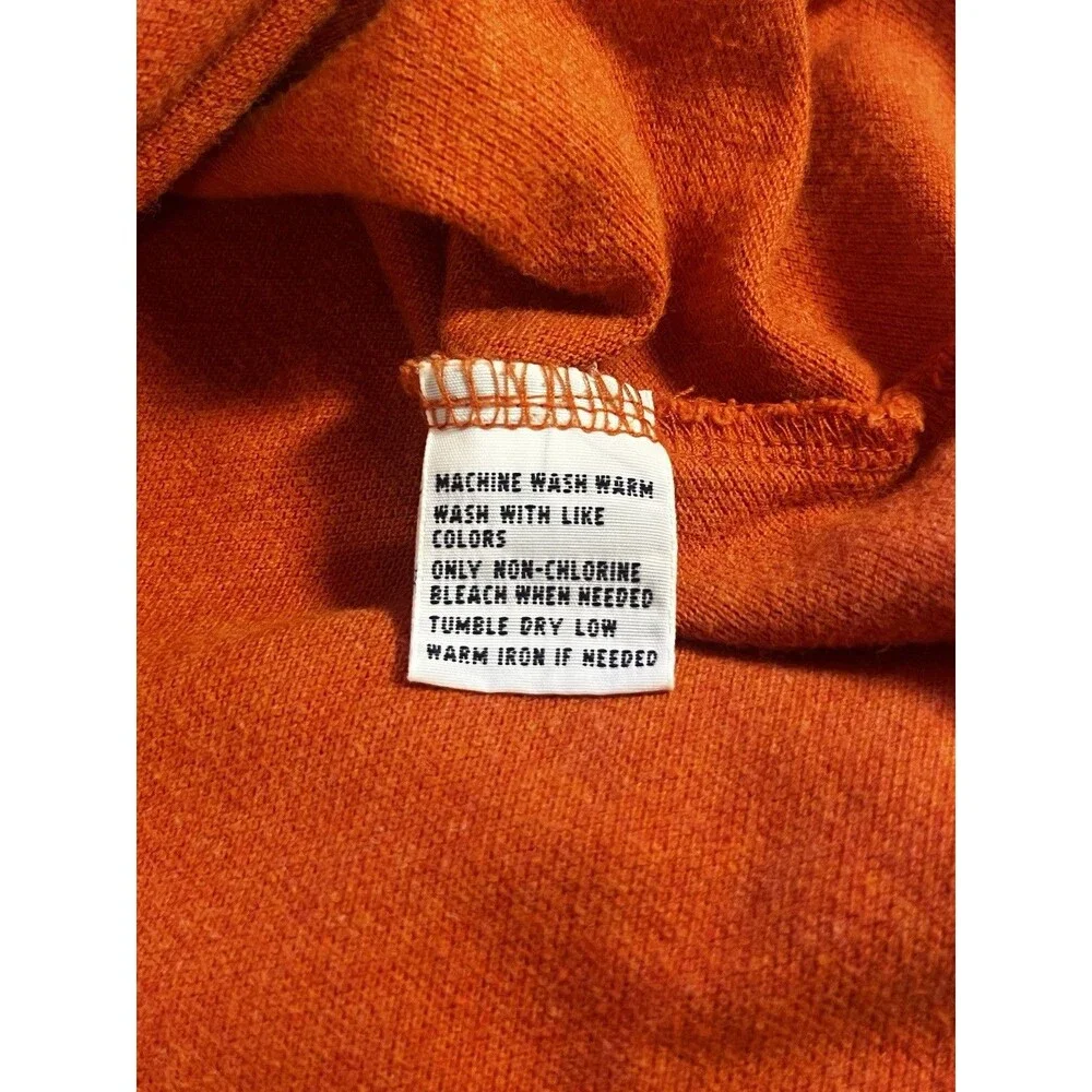 Polo Ralph Lauren Mens Custom Fit Orange Short Sleeve Polo Shirt Size XL - Picture 7 of 10